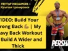 Build Your Strong Back 💪🏾 | My Heavy Back Workout To Build A Wider and Thick Build Your Strong Back My Heavy Back Workout To Build A Wider and Thick