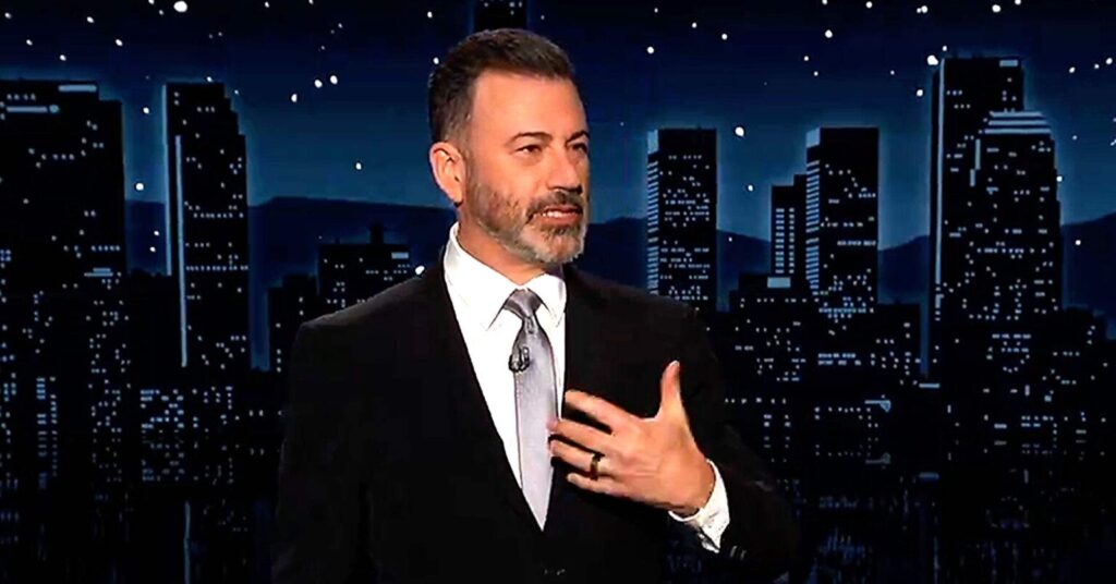 Jimmy kimmel threads an impossible needle in a monologue for the moment
