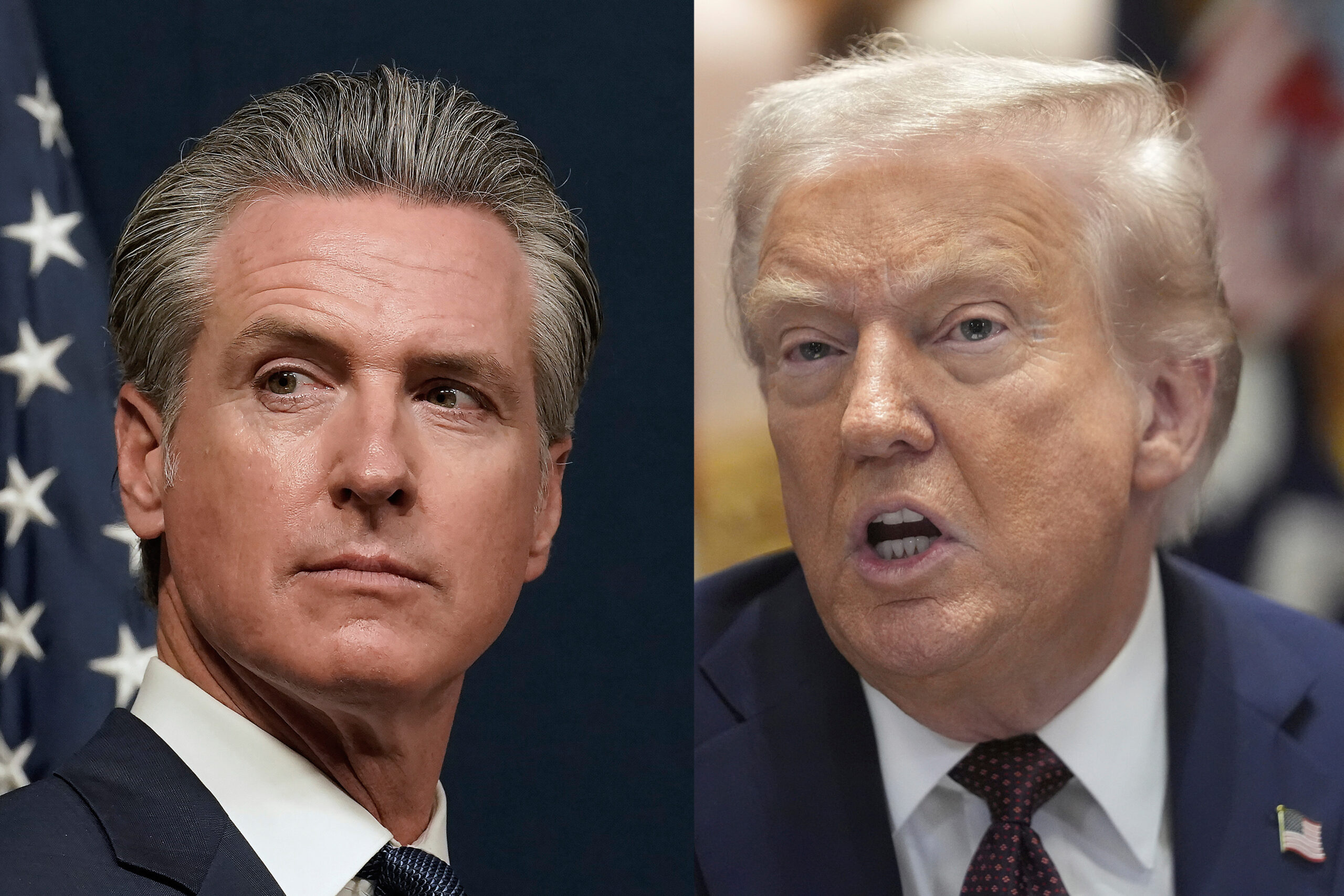 Newsom satirizes trump’s attacks on the media with post targeting fox news host - bnews Gavin newsom, donald trump