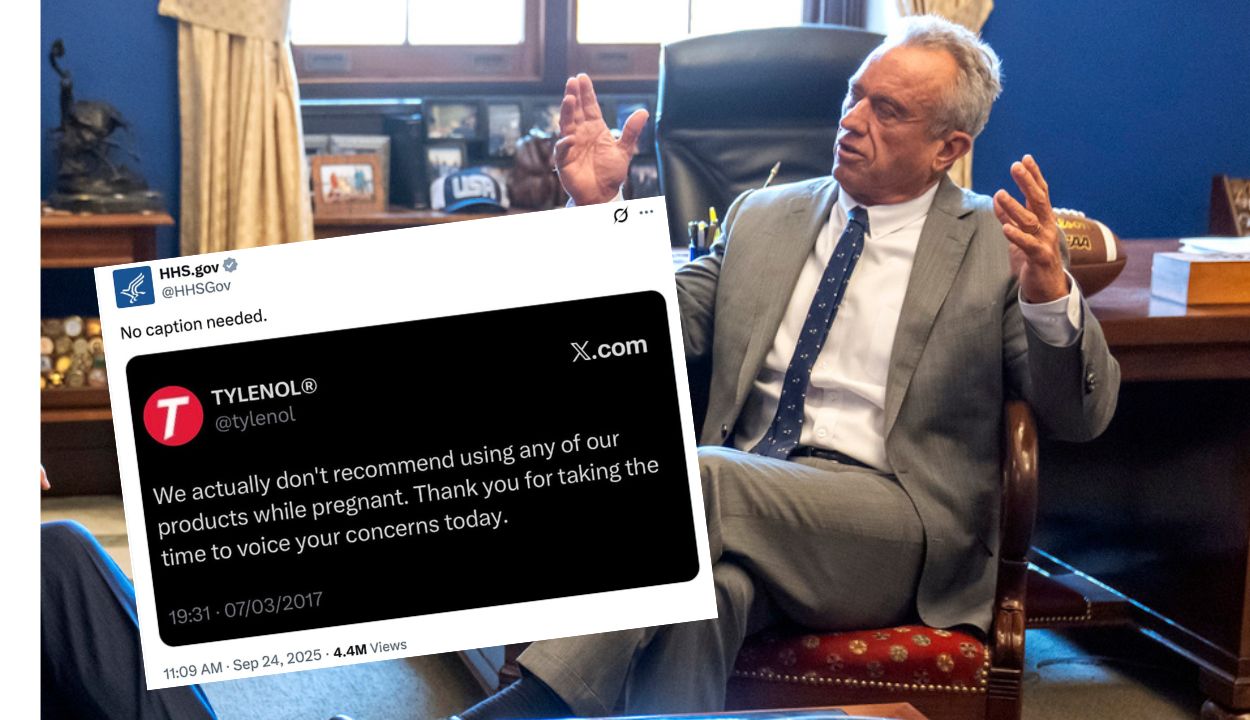 Now the hhs is touting 8-year-old tylenol tweet to back up autism warning - bnews Now the hhs is touting 8-year-old tylenol tweet to back up autism warning now the hhs is touting 8 year old tylenol tweet to back up autism warning the u. S. Health and human services is now highlighting a newly resurfaced 2017 social media post from tylenol that warned against "using any of our products while pregnant" — unrelated to autism. The post now the hhs is touting 8-year-old tylenol tweet to back up autism warning first appeared on mediaite. Bnews