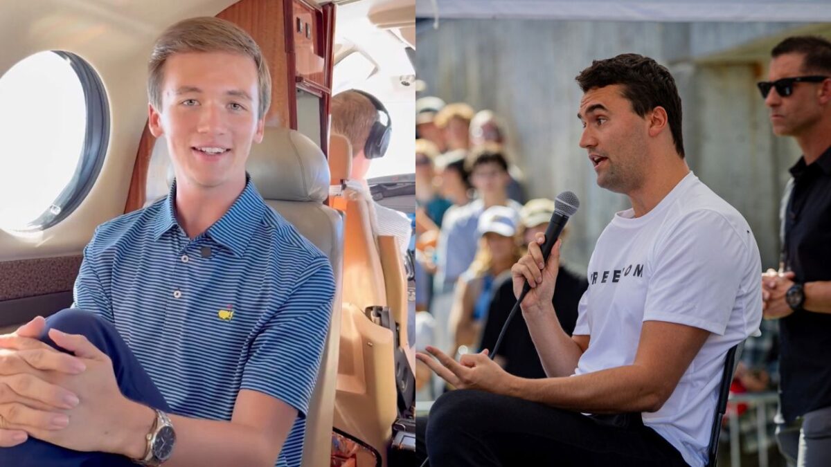 teen hailed as charlie kirk protege ignites maga fury with private jet clip 2025 The News from Bulgaria Hollyhand irked MAGA’s fury with a video filmed from a private jet as he kick starts his Turning Point USA-style campus speaking events.
The post Teen Hailed as Charlie Kirk ‘Protégé’ Ignites MAGA Fury With Private Jet Clip first appeared on Mediaite. Teen Hailed as Charlie Kirk ‘Protégé’ Ignites MAGA Fury With Private Jet Clip Investigative Journalism and Investigative Reporting News Agency Burgas Bulgaria