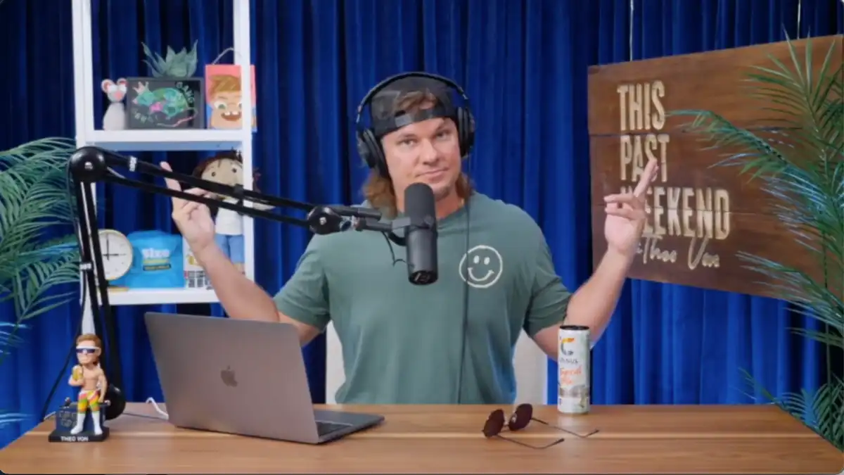 Theo von torches dhs for hijacking clip of him to promote deportations i didnt approve this 2025 the news from bulgaria von torched trump’s dhs for hijacking his words without permission in a a deportation video which used a clip of him recorded by a fan. The post theo von torches dhs for hijacking clip of him to promote deportations: ‘i didn’t approve this! ’ first appeared on mediaite. Theo von torches dhs for hijacking clip of him to promote deportations: ‘i didn’t approve this! ’ investigative journalism and investigative reporting news agency burgas bulgaria