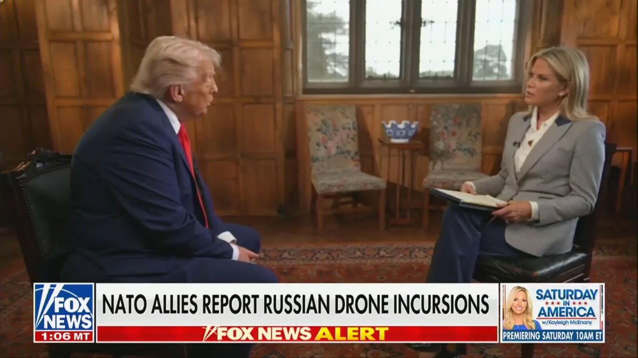 ‘They Hate Each Other!’ Trump Blames Foiled Peace Talks on Putin and Zelensky they hate each other trump blames foiled peace talks on putin and zelensky Donald Trump sat down with Martha MacCallum for a wide-ranging interview from the United Kingdom where he addressed the Russia-Ukraine war.
The post ‘They Hate Each Other!’ Trump Blames Foiled Peace Talks on Putin and Zelensky first appeared on Mediaite. BNews