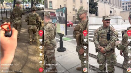 ACLU Sues After Protester Detained and Handcuffed for Playing Darth Vader Theme at National Guard in Viral TikTok Clips ACLU Sues After Protester Detained and Handcuffed for Playing Darth Vader Theme at National Guard in Viral TikTok Clips