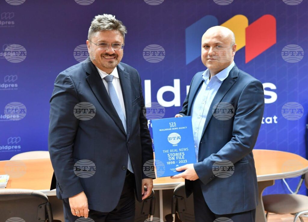 Bta director general valchev meets with moldpres director hadei in chisinau | zohran mamdani 2026 world news from bulgaria - balgarianovinite. Com Bta director general valchev meets with moldpres director hadei in chisinau