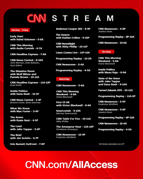 cnn launches 6 99 all access subscription service with new shows from anderson cooper harry enten 2025 The News from Bulgaria Photo by Evan Agostini/Invision/AP
CNN’s latest subscription service officially launched on Tuesday with the... CNN Launches $6.99 ‘All Access’ Subscription Service With New Shows From Anderson Cooper, Harry Enten 2025-10-28 11:19:22 CNN Launches $6.99 ‘All Access’ Subscription Service With New Shows From Anderson Cooper, Harry Enten Investigative Journalism and Investigative Reporting News Agency Burgas Bulgaria