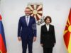 EU Enlargement to Western Balkans Is Way to Strengthen European Stability, Slovak President Says in Skopje EU Enlargement to Western Balkans Is Way to Strengthen European Stability, Slovak President Says in Skopje