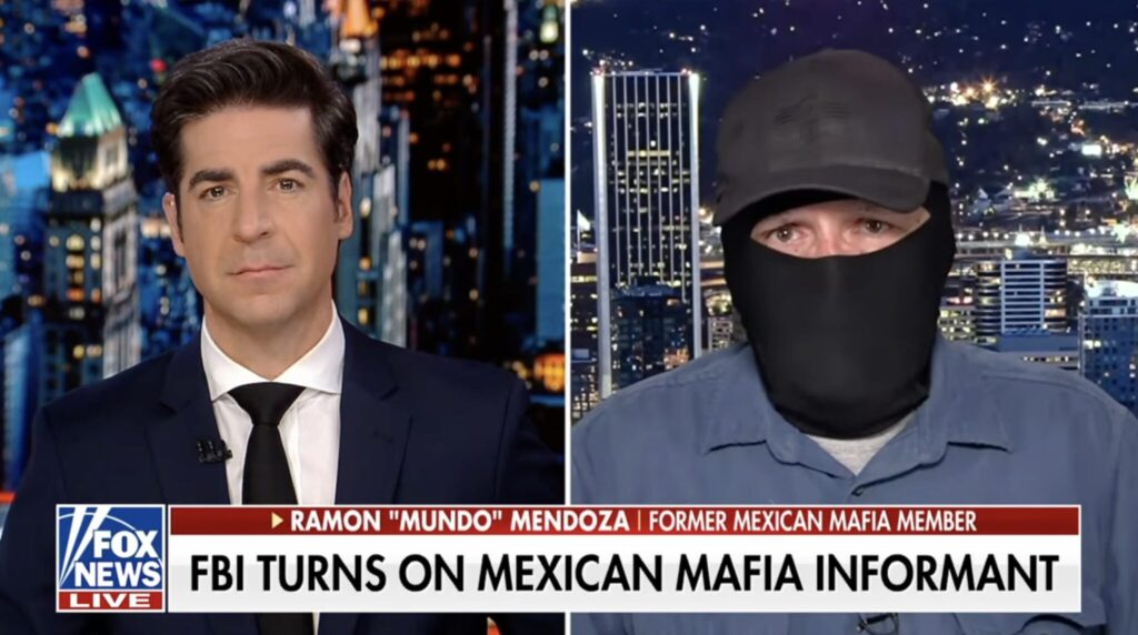 Fox news’ masked ‘antifa whistleblower’ looks suspiciously similar to its ‘former mexican mafia member’