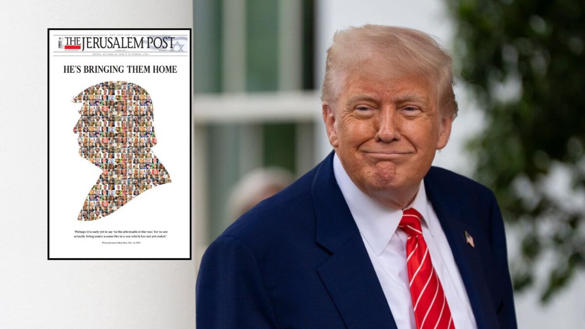 jerusalem post honors trump with hes bringing them home cover after ceasefire deal moves forward 2025 The News from Bulgaria The Jerusalem Post splashed its front page with a striking tribute to Trump, crediting the president with the Gaza peace deal that could see hostages returned.
The post Jerusalem Post Honors Trump With ‘He’s Bringing Them Home’ Cover After Ceasefire Deal Moves Forward first appeared on Mediaite. Jerusalem Post Honors Trump With ‘He’s Bringing Them Home’ Cover After Ceasefire Deal Moves Forward Investigative Journalism and Investigative Reporting News Agency Burgas Bulgaria