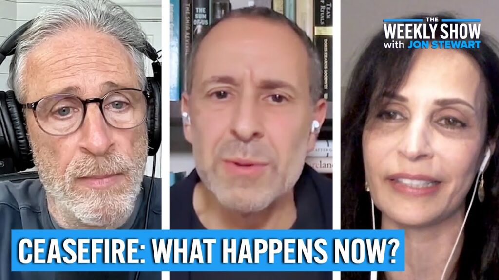 Jon stewart namedrops the ‘only’ reporter who ‘has it in her’ to take on trump
