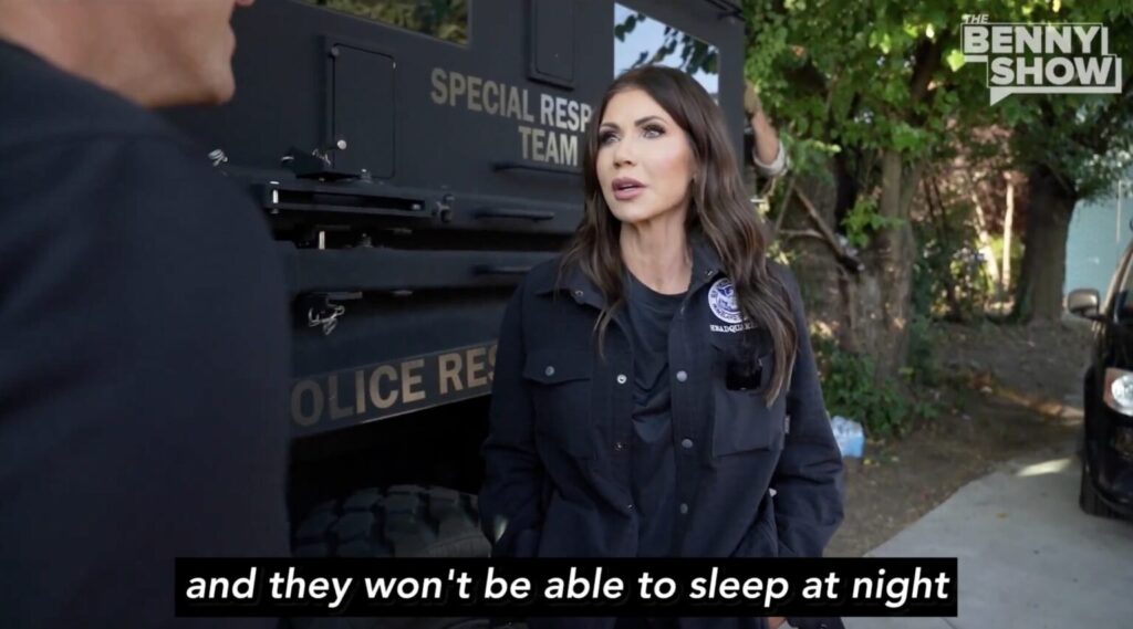 Kristi noem vows that the nfl ‘won’t be able to sleep at night’ after super bowl halftime choice