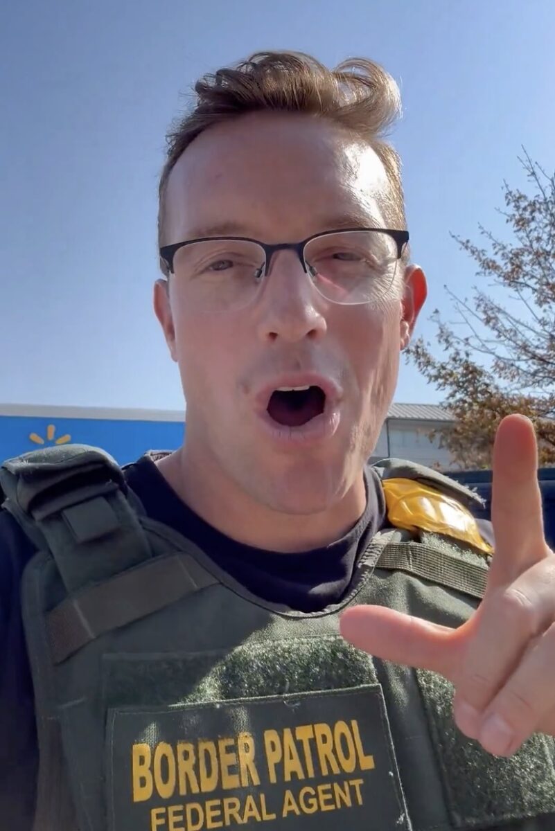 Maga influencer posts ai-generated clip of him beating up people in sombreros after joining ice raids | 2025 the news from bulgaria - balgarianovinite. Com Benny johnson federal agent "cosplay"