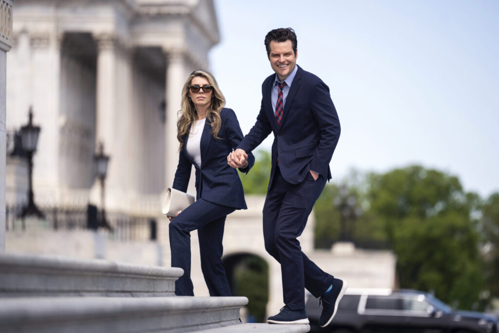 Matt gaetz’s wife declares ‘fat shaming can be productive’ — and uses husband as example