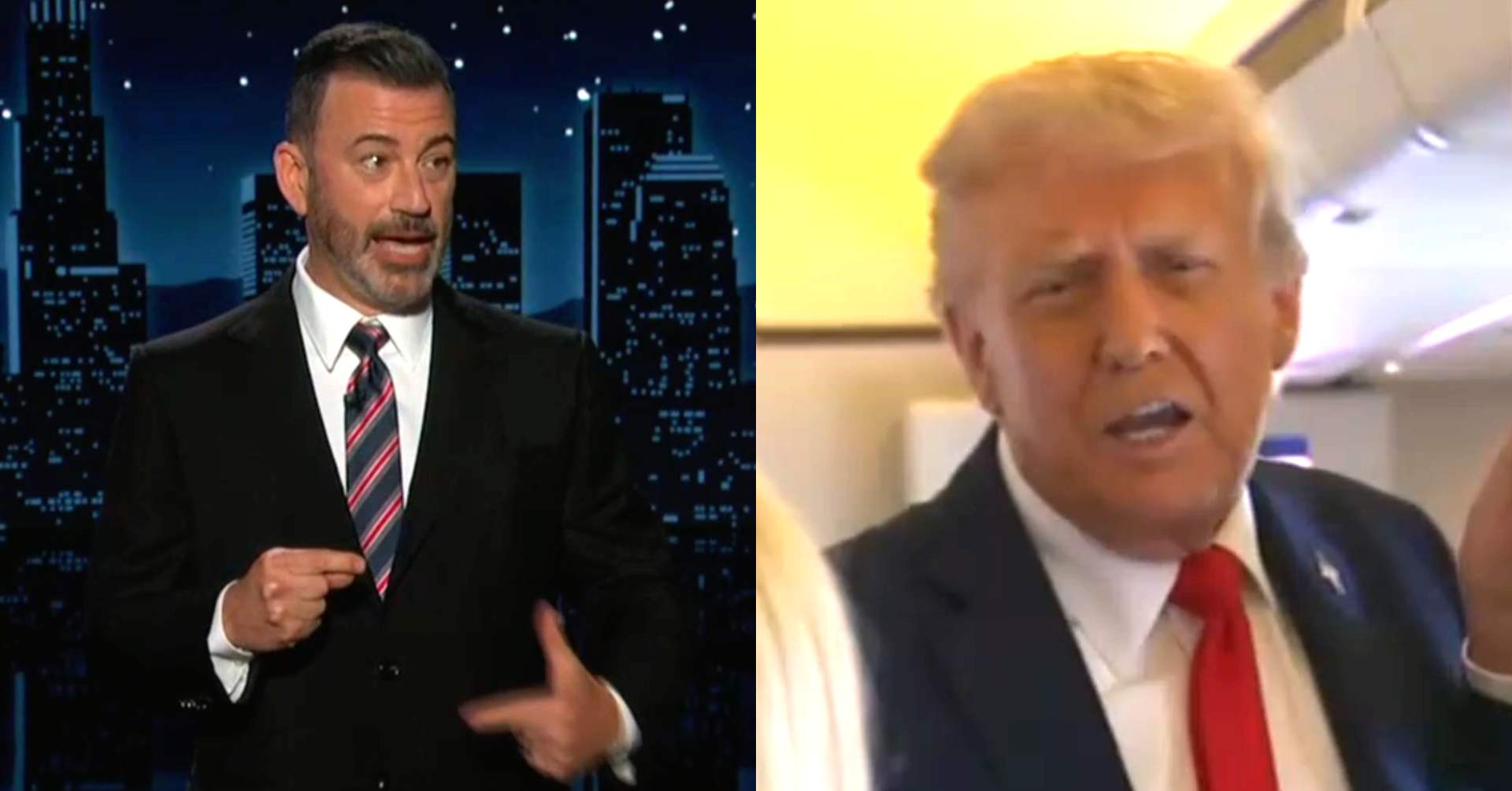 Jimmy Kimmel Comes Out Swinging At Trump In Triumphant Monologue