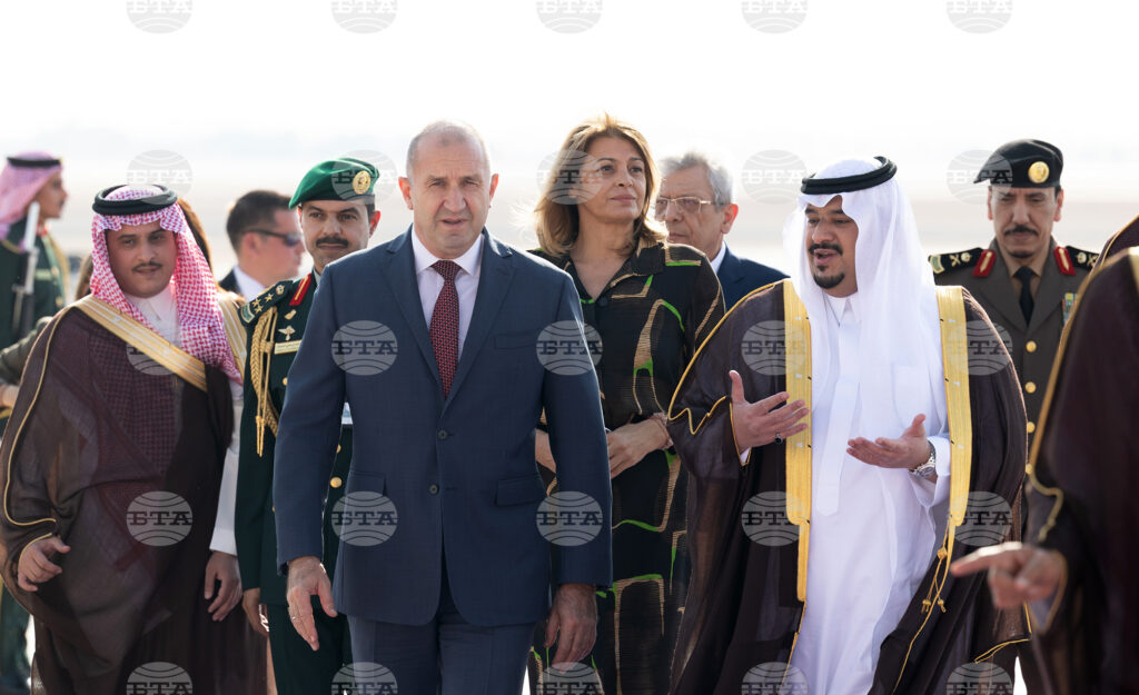 President radev arrives in saudi arabia | trump s strikes 2026 world news from bulgaria - balgarianovinite. Com President radev arrives in saudi arabia
