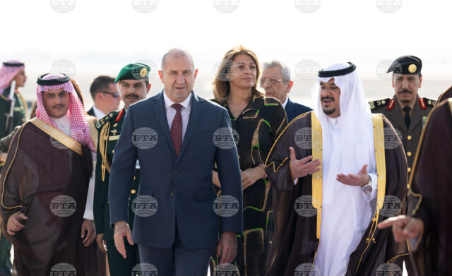 President Radev Arrives in Saudi Arabia President Radev Arrives in Saudi Arabia