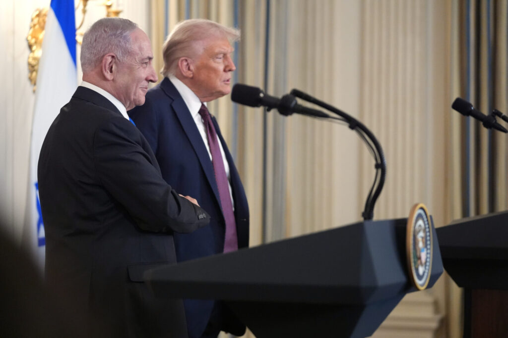Trump officially invited to address israel’s knesset: we ‘await the peace president’