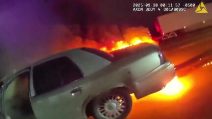 WATCH: Pulse-Pounding Footage Shows Cop Jumping to Action to Save Woman Trapped in Burning Car WATCH: Pulse-Pounding Footage Shows Cop Jumping to Action to Save Woman Trapped in Burning Car