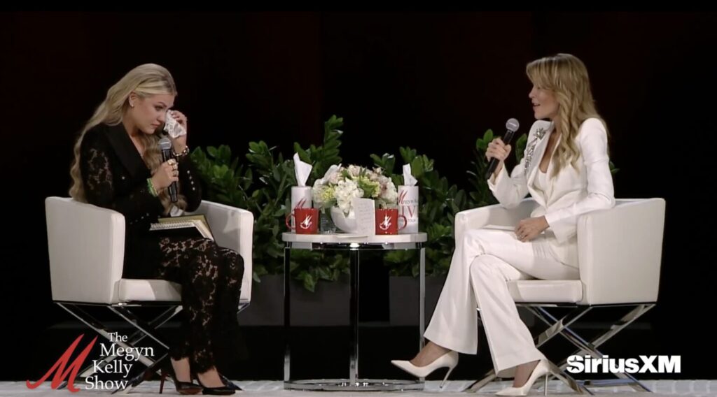 Erika kirk reveals to megyn kelly she was ‘praying to god’ she was pregnant when charlie kirk was killed 2025