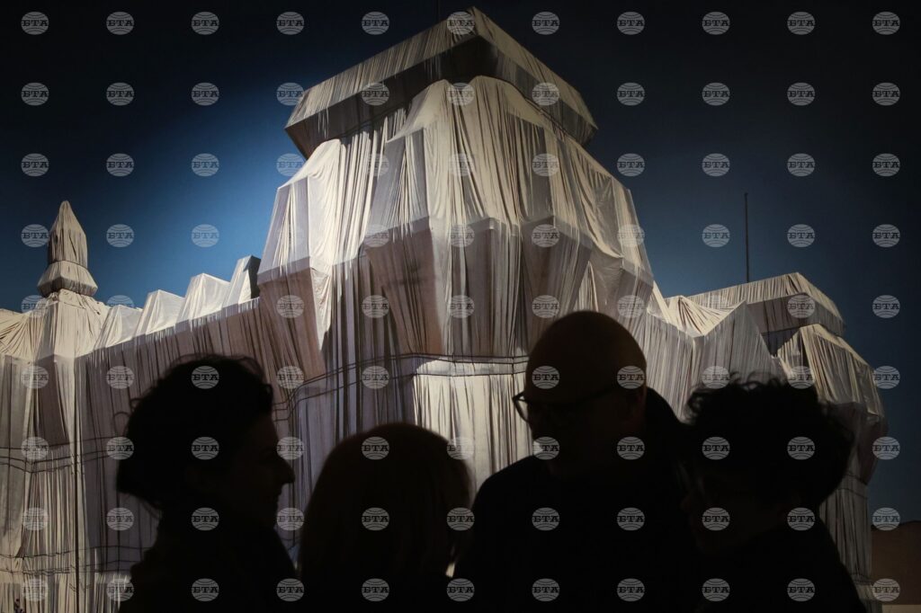 Exhibition dedicated to christo and jeanne-claude's wrapped reichstag unveiled in sofia