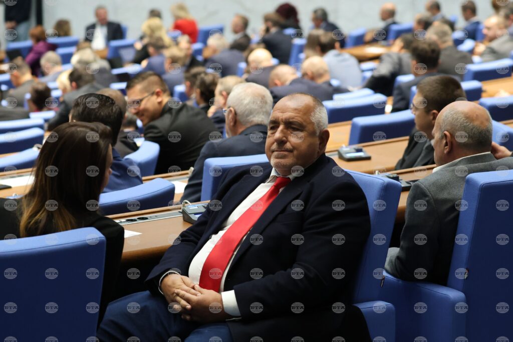 Gerb-udf floor leader borissov claims he told pm, finance minister to withdraw 2026 state budget bill or work with previous budget 2025