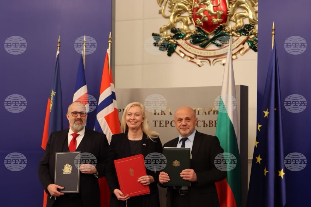 Memoranda of understanding on implementation of financial mechanisms signed with iceland, liechtenstein, and norway 2025 | six people injured 2026 world news from bulgaria - balgarianovinite. Com Memoranda of understanding on implementation of financial mechanisms signed with iceland, liechtenstein, and norway 2025