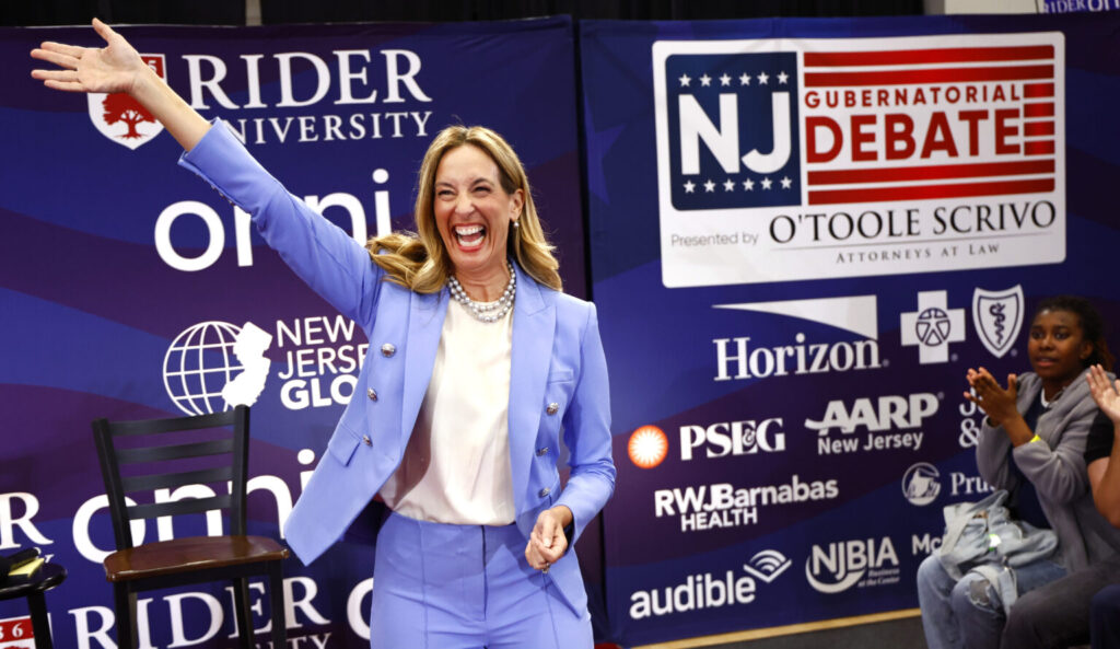 Mikie sherrill sails to win in new jersey governor’s race over trump-endorsed gop opponent