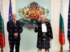 President radev Confers Badge of Honour on Former British Ambassador to Libya Layden President radev Confers Badge of Honour on Former British Ambassador to Libya Layden