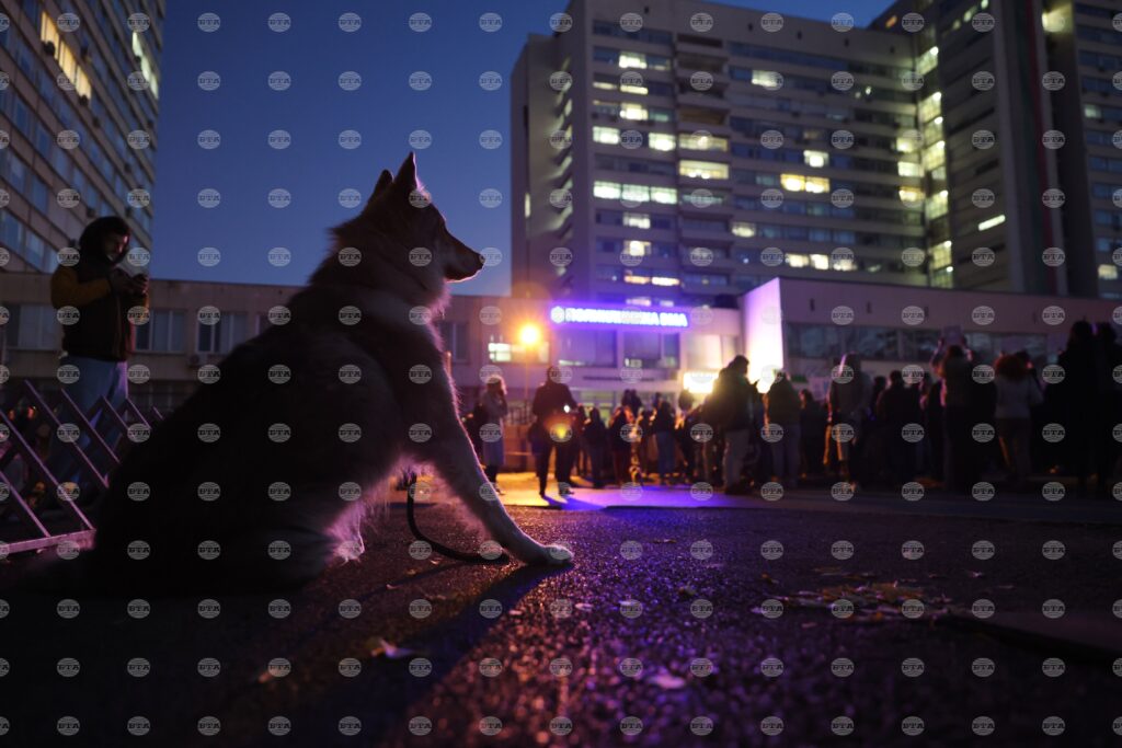 Protest against animal cruelty held in front of sofia's military medical academy 2025 | touch eric trump 2026 world news from bulgaria - balgarianovinite. Com Protest against animal cruelty held in front of sofia's military medical academy 2025
