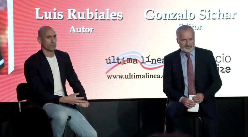 Watch: ex-president of spanish soccer federation pelted with eggs on stage — by his own uncle 2025