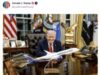 Beaming Trump Really Wants You to See His ‘America 250’ Plane One Day After Scorched Earth Christmas Screed 2025 Beaming Trump Really Wants You to See His ‘America 250’ Plane One Day After Scorched Earth Christmas Screed 2025