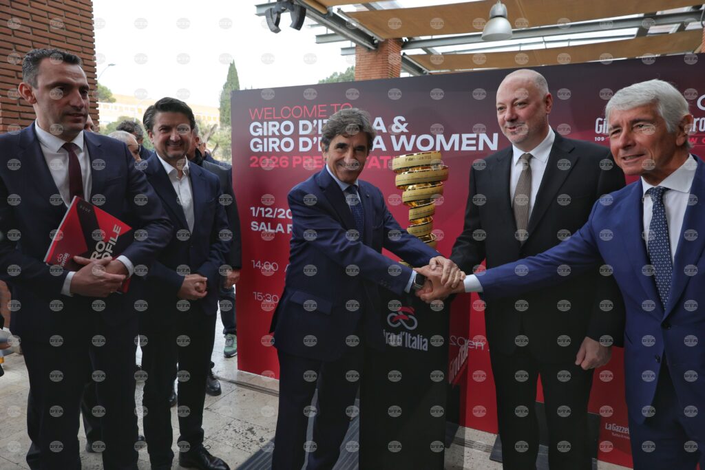 Bulgarian delegation arrives for presentation of giro d’italia route 2025 | french national centre 2026 world news from bulgaria - balgarianovinite. Com Bulgarian delegation arrives for presentation of giro d’italia route 2025