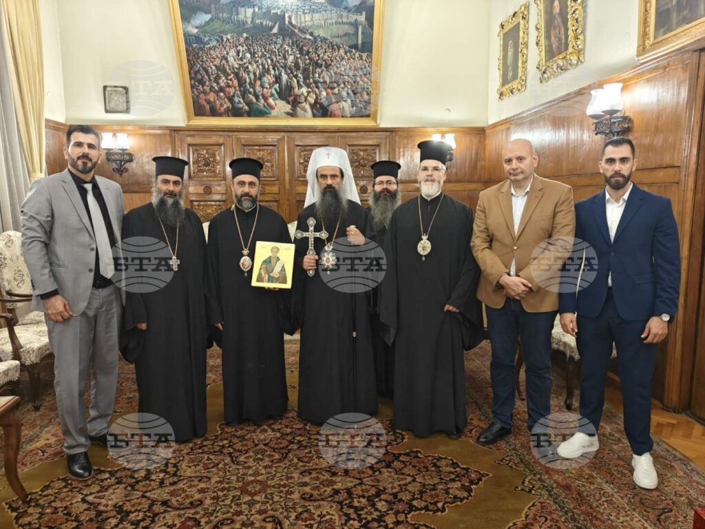 Bulgarian patriarch daniil meets metropolitan grigorios of antiochian orthodox church 2025
