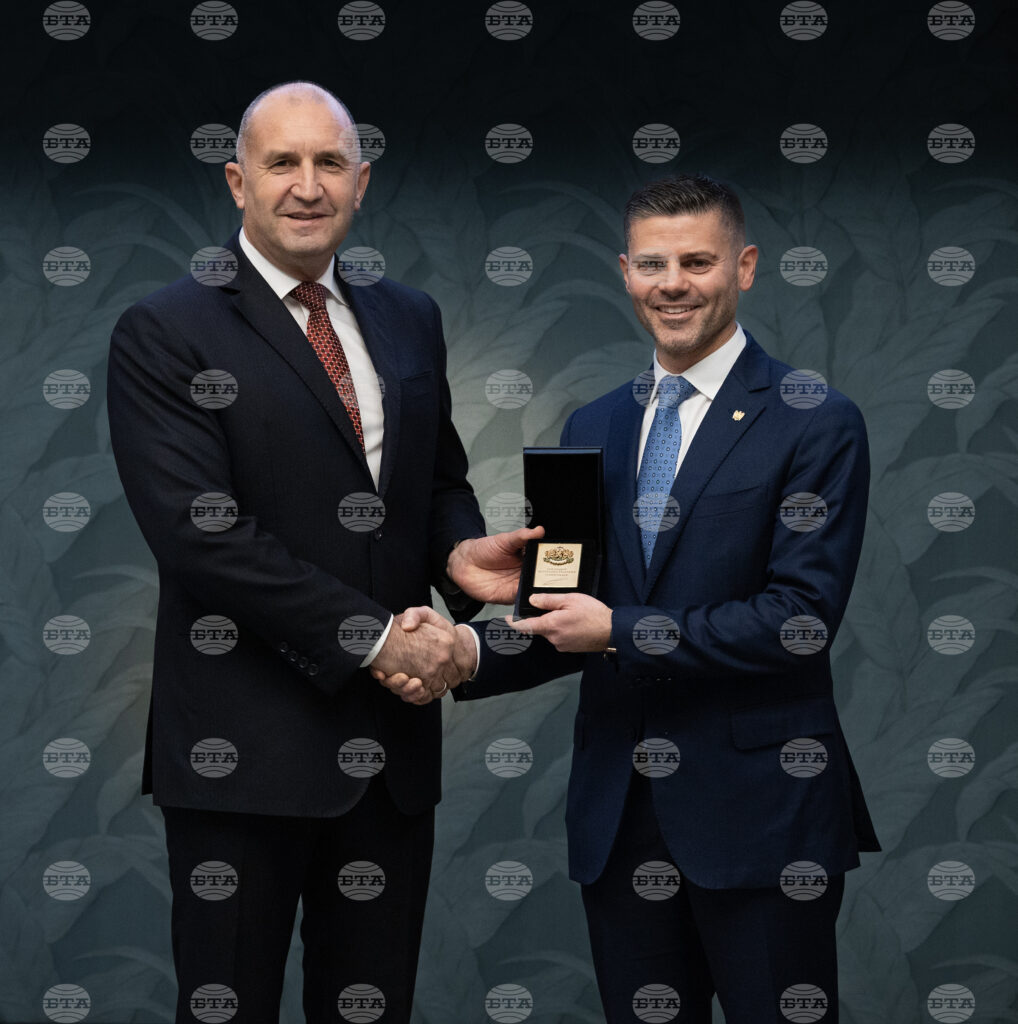 Confindustria bulgaria president roberto santorelli receives president's badge of honour 2025