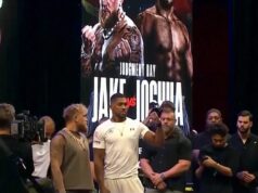 Джошуа призова. Молете се за Джейк Пол! 2025 Джошуа призова. Молете се за Джейк Пол! 2025