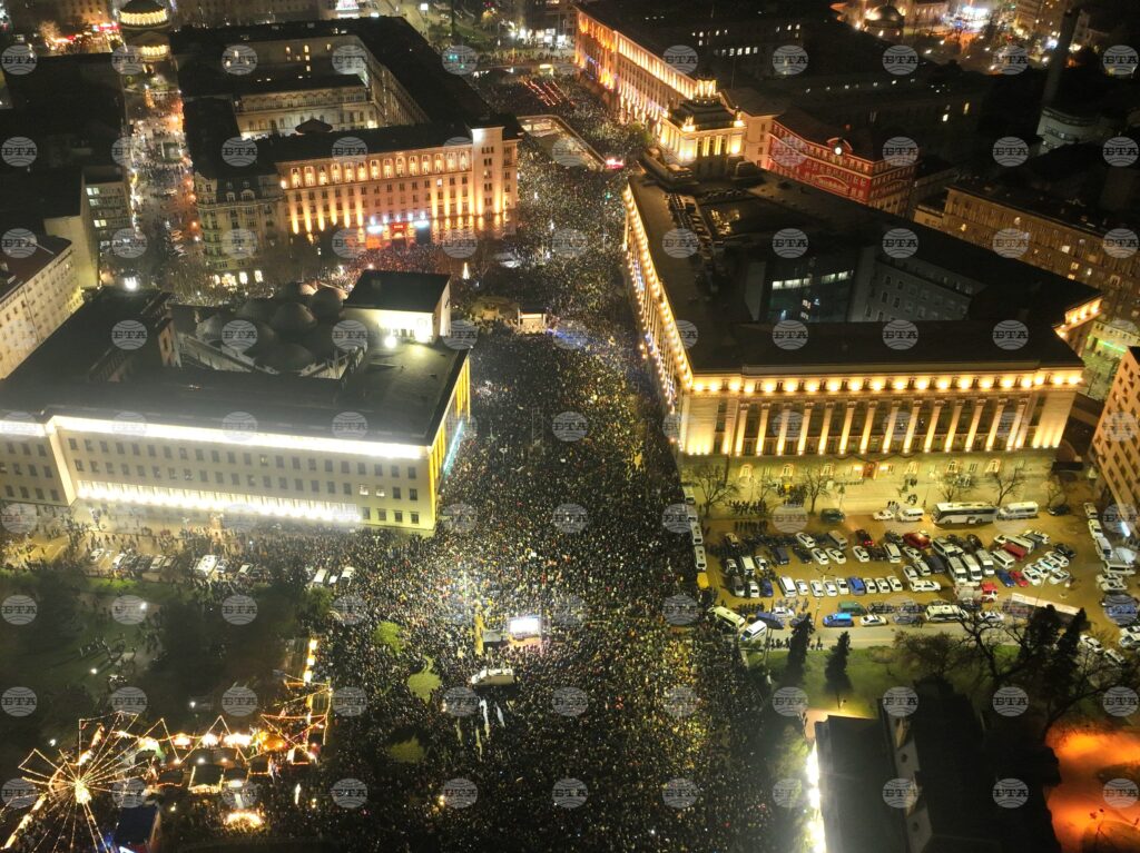 Fresh anti-government rallies held across bulgaria 2025