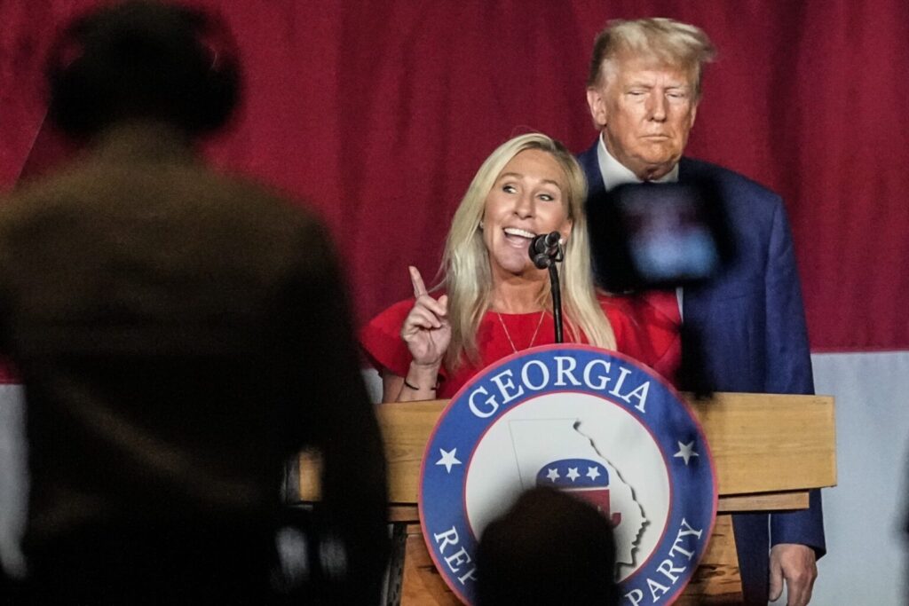 Marjorie taylor greene slams trump for bragging about the economy: ‘it’s insulting to people’s intelligence’ 2025