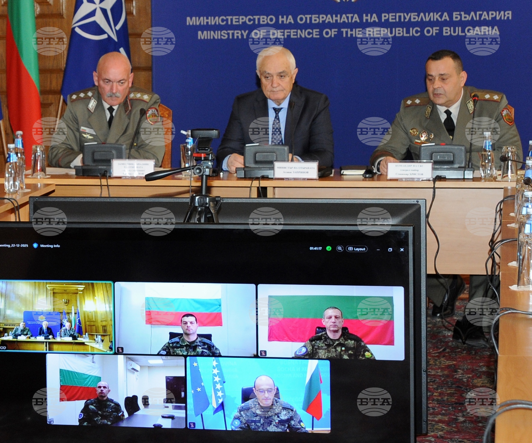 Outgoing defence minister congratulates military personnel participating in missions and operations abroad 2025 | bulgaria 2025 the news from bulgaria - balgarianovinite. Com Bulgaria outgoing defence minister congratulates military personnel participating in missions and operations abroad 2025 2025 the news from bulgaria balgarianovinite. Com balgarianovinite. Com during a video conference on monday, outgoing defence minister atanas zapryanov and deputy... Outgoing defence minister congratulates military personnel participating in missions and operations abroad 2025 balgarianovinite. Com 2025-12-22 15:27:51 bulgaria outgoing defence minister congratulates military personnel participating in missions and operations abroad 2025 investigative journalism and investigative reporting news agency burgas bulgaria