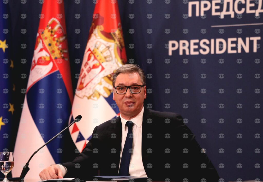 Serbian president discusses possibility of serbia importing petroleum products from bulgaria, romania with eu top officials 2025