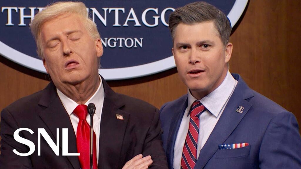 ‘shut the hell up! ’ pete hegseth depicted as raging lunatic in absolutely unmerciful snl cold open 2025