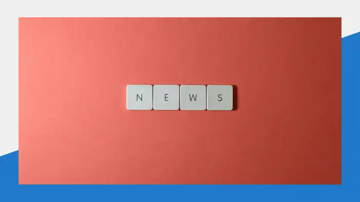 Letter tiles that spell "news"