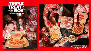 Pizza Hut Triple Treat Box Onesie
