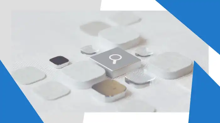 AI search icon illustration