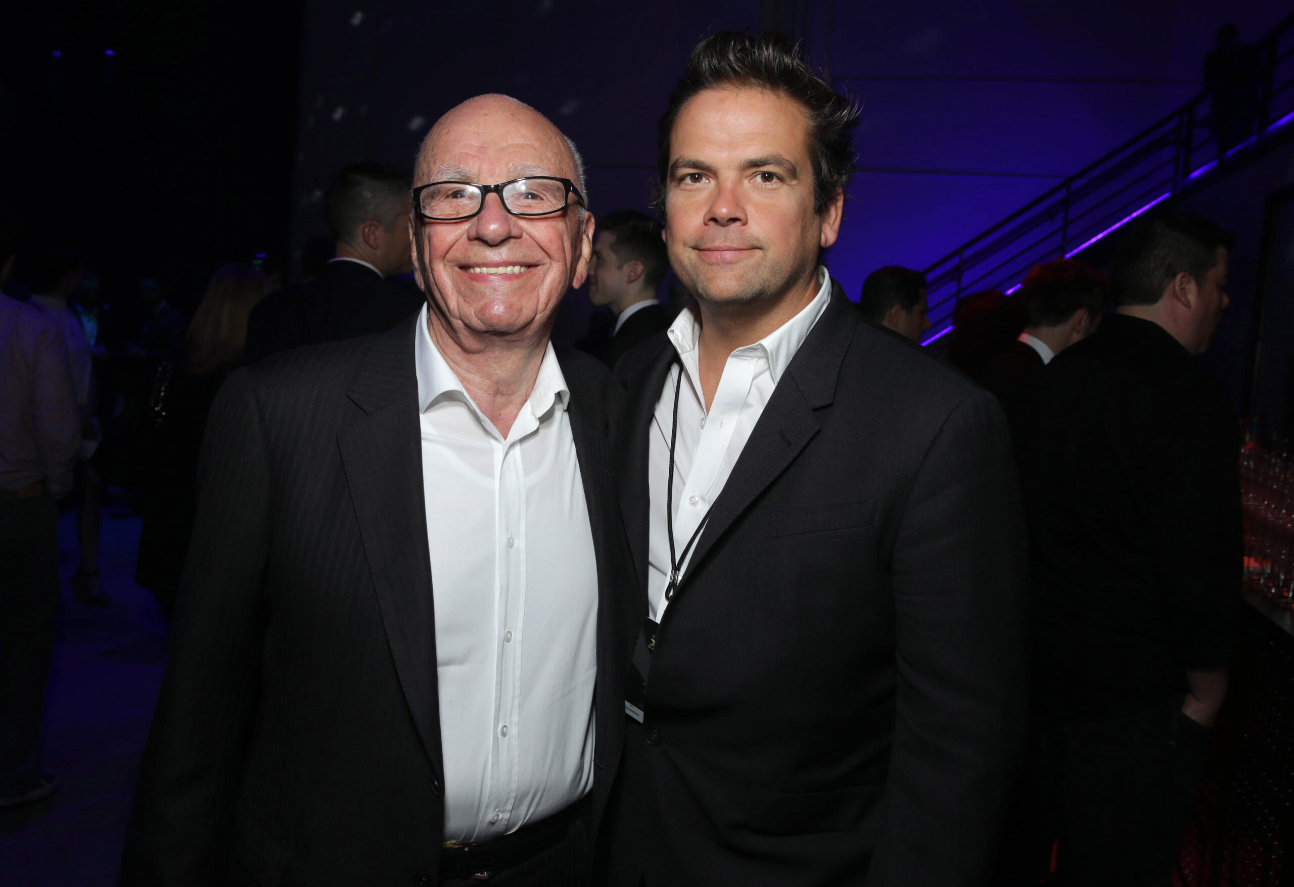 Rupert Murdoch and Lachlan Murdoch
