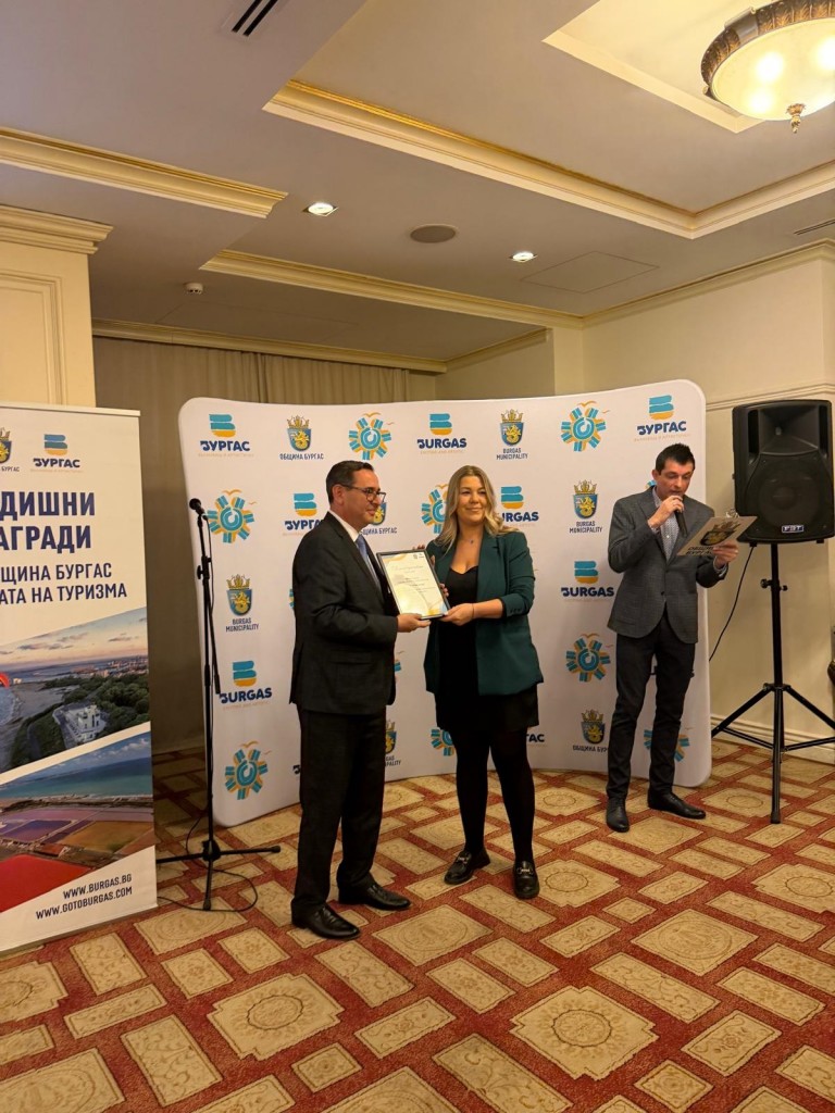 Burgas obshtina burgas vrachi vtorite godishni nagrad 3 2026 новините от българия община бургас връчи вторите годишни награди в сферата на туризма. Церемонията се проведе в гранд хотел и спа... Община бургас връчи вторите годишни награди в сферата на туризма 2026 българия новините balgarianovinite. Com 2026-02-26 11:53:59 burgas община бургас връчи вторите годишни награди в сферата на туризма 2026 информационна агенция за разследваща журналистика и разследващ репортаж бургас, българия