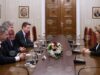 President Iotova Meets with Bulgarian Swimming Federation President Avramchev, European Aquatics President Silva 2026 President Iotova Meets with Bulgarian Swimming Federation President Avramchev, European Aquatics President Silva 2026