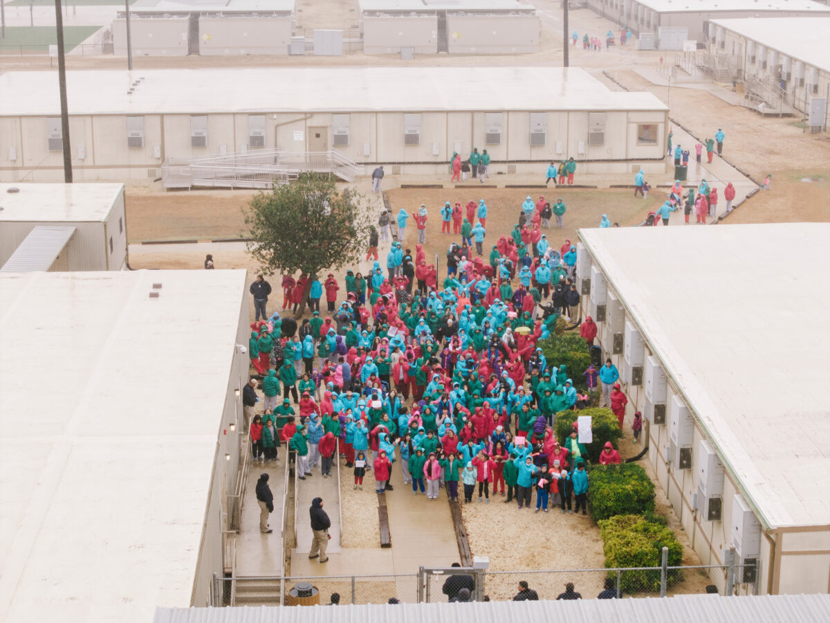 Ice detention center in dilley, texas