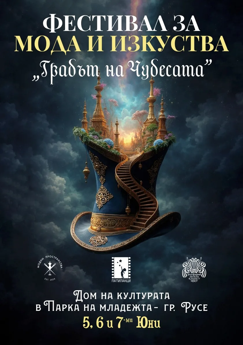 Фестивалът на модата и изкуствата „Градът на чудесата“ ще бъде открит на 5 юни в Русе