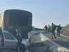 Камион с военнослужещи и лека кола се удариха на Околовръстния път на Ямбол 2026 Камион с военнослужещи и лека кола се удариха на Околовръстния път на Ямбол 2026