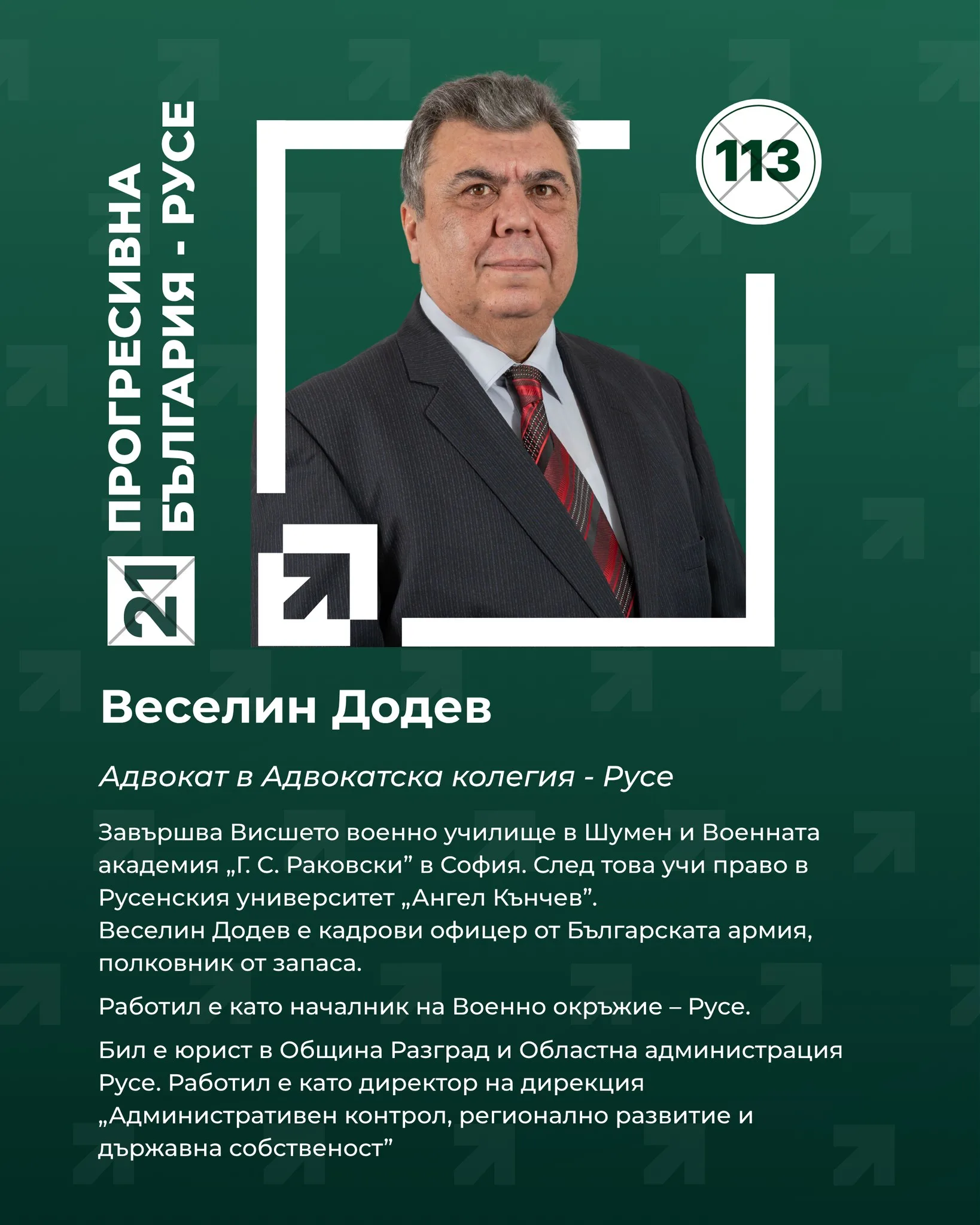 Новини kandidatskata lista progresivna balgariya ruse 12 2026 новините от българия това е нашият отбор. Това са хората, които застават с... Кандидатската листа на „прогресивна българия – русе“ за предстоящите парламентарни избори – хора от различни професии, с различен опит и път, но обединени от една обща цел: да работим за развитието на региона, за по-добри условия на живот и за по-силна българия 2026 българия новините balgarianovinite. Com 2026-03-24 16:13:34 новини кандидатската листа на „прогресивна българия – русе“ за предстоящите парламентарни избори – хора от различни професии, с различен опит и път, но обединени от една обща цел: да работим за развитието на региона, за по-добри условия на живот и за по-силна българия 2026 информационна агенция за разследваща журналистика и разследващ репортаж бургас, българия